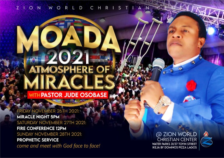 MOADA 2021 – Atmosphere Of Miracles | Zion World Christian Centre