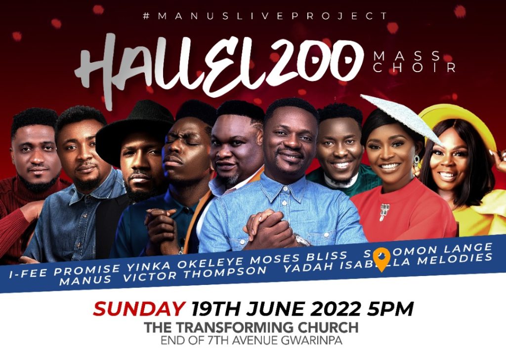 Live Worship Experience With Manus Akpanke & Hallel 200 Mass Choir